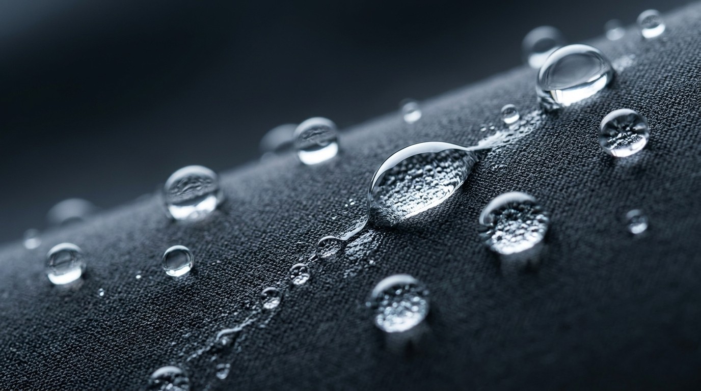 A clear glass of water on a clean kitchen counter in soft daylight